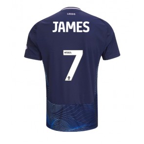 Leeds United Daniel James #7 Alternativní Dres 2024-25 Krátkým Rukávem