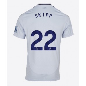 Leicester City Oliver Skipp #22 Alternativní Dres 2024-25 Krátkým Rukávem