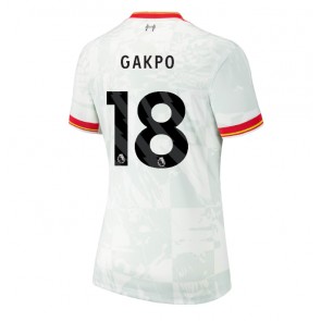 Liverpool Cody Gakpo #18 Alternativní Dres pro Dámy 2024-25 Krátkým Rukávem