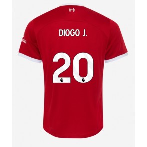 Liverpool Diogo Jota #20 Domácí Dres 2023-24 Krátkým Rukávem