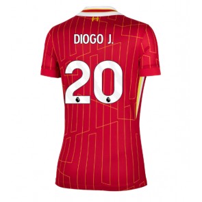 Liverpool Diogo Jota #20 Domácí Dres pro Dámy 2024-25 Krátkým Rukávem