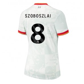 Liverpool Dominik Szoboszlai #8 Alternativní Dres pro Dámy 2024-25 Krátkým Rukávem