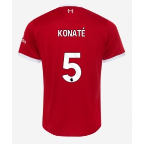 Liverpool Ibrahima Konate #5 Domácí Dres 2023-24 Krátkým Rukávem