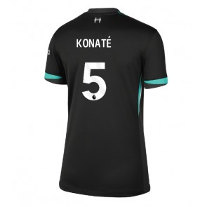 Liverpool Ibrahima Konate #5 Venkovní Dres pro Dámy 2024-25 Krátkým Rukávem