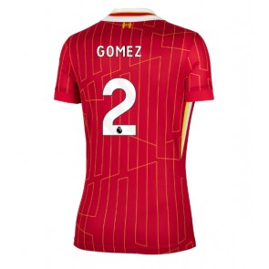 Liverpool Joe Gomez #2 Domácí Dres pro Dámy 2024-25 Krátkým Rukávem