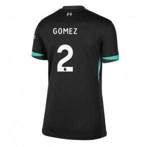 Liverpool Joe Gomez #2 Venkovní Dres pro Dámy 2024-25 Krátkým Rukávem