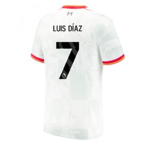 Liverpool Luis Diaz #7 Alternativní Dres 2024-25 Krátkým Rukávem