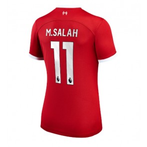 Liverpool Mohamed Salah #11 Domácí Dres pro Dámy 2023-24 Krátkým Rukávem