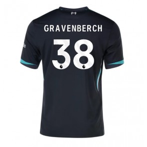 Liverpool Ryan Gravenberch #38 Venkovní Dres 2024-25 Krátkým Rukávem