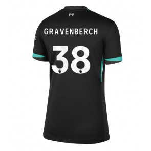 Liverpool Ryan Gravenberch #38 Venkovní Dres pro Dámy 2024-25 Krátkým Rukávem