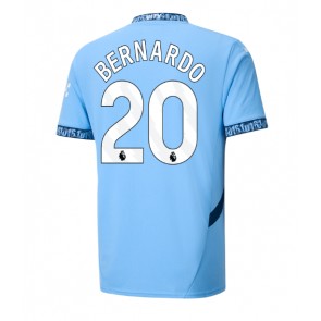 Manchester City Bernardo Silva #20 Domácí Dres 2024-25 Krátkým Rukávem