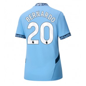 Manchester City Bernardo Silva #20 Domácí Dres pro Dámy 2024-25 Krátkým Rukávem