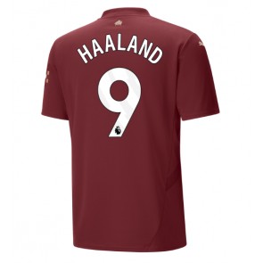 Manchester City Erling Haaland #9 Alternativní Dres 2024-25 Krátkým Rukávem