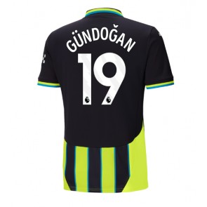 Manchester City Ilkay Gundogan #19 Venkovní Dres 2024-25 Krátkým Rukávem