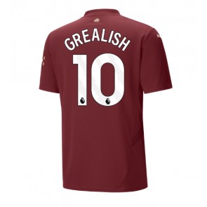 Manchester City Jack Grealish #10 Alternativní Dres 2024-25 Krátkým Rukávem