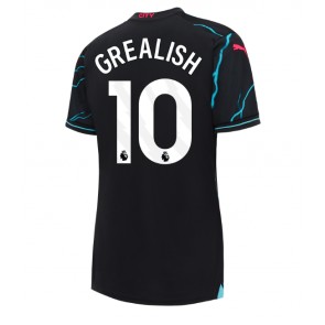 Manchester City Jack Grealish #10 Alternativní Dres pro Dámy 2023-24 Krátkým Rukávem