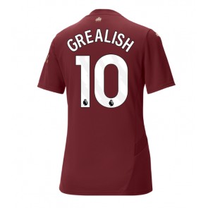 Manchester City Jack Grealish #10 Alternativní Dres pro Dámy 2024-25 Krátkým Rukávem