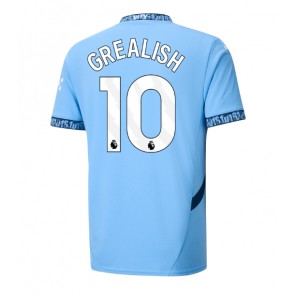 Manchester City Jack Grealish #10 Domácí Dres 2024-25 Krátkým Rukávem