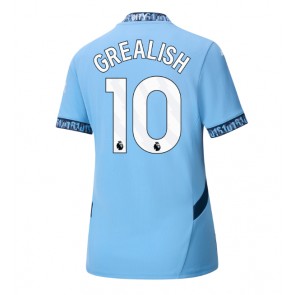 Manchester City Jack Grealish #10 Domácí Dres pro Dámy 2024-25 Krátkým Rukávem