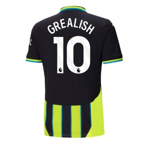 Manchester City Jack Grealish #10 Venkovní Dres 2024-25 Krátkým Rukávem