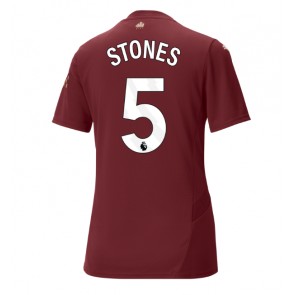 Manchester City John Stones #5 Alternativní Dres pro Dámy 2024-25 Krátkým Rukávem