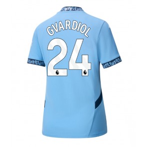 Manchester City Josko Gvardiol #24 Domácí Dres pro Dámy 2024-25 Krátkým Rukávem