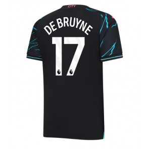 Manchester City Kevin De Bruyne #17 Alternativní Dres 2023-24 Krátkým Rukávem