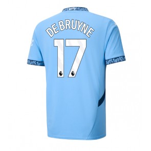 Manchester City Kevin De Bruyne #17 Domácí Dres 2024-25 Krátkým Rukávem