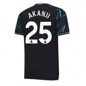 Manchester City Manuel Akanji #25 Alternativní Dres 2023-24 Krátkým Rukávem