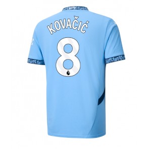 Manchester City Mateo Kovacic #8 Domácí Dres 2024-25 Krátkým Rukávem