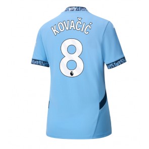 Manchester City Mateo Kovacic #8 Domácí Dres pro Dámy 2024-25 Krátkým Rukávem