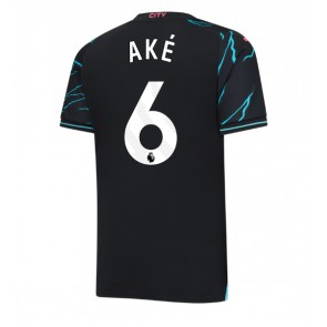 Manchester City Nathan Ake #6 Alternativní Dres 2023-24 Krátkým Rukávem