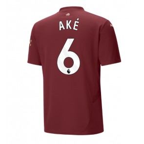 Manchester City Nathan Ake #6 Alternativní Dres 2024-25 Krátkým Rukávem