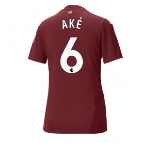 Manchester City Nathan Ake #6 Alternativní Dres pro Dámy 2024-25 Krátkým Rukávem