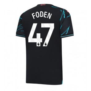 Manchester City Phil Foden #47 Alternativní Dres 2023-24 Krátkým Rukávem