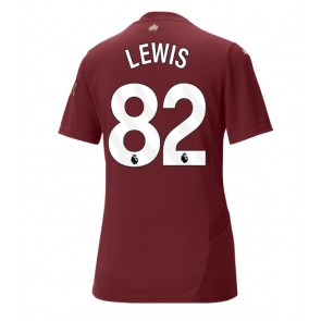 Manchester City Rico Lewis #82 Alternativní Dres pro Dámy 2024-25 Krátkým Rukávem