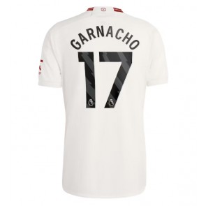 Manchester United Alejandro Garnacho #17 Alternativní Dres 2023-24 Krátkým Rukávem