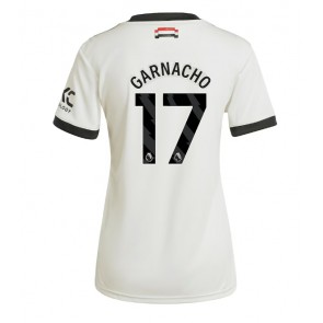 Manchester United Alejandro Garnacho #17 Alternativní Dres pro Dámy 2024-25 Krátkým Rukávem