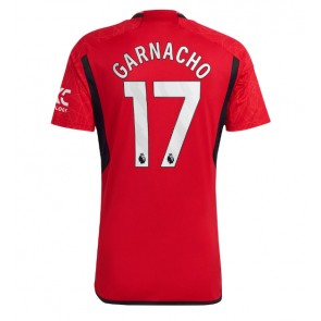 Manchester United Alejandro Garnacho #17 Domácí Dres 2023-24 Krátkým Rukávem