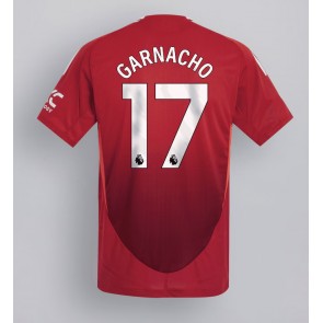 Manchester United Alejandro Garnacho #17 Domácí Dres 2024-25 Krátkým Rukávem