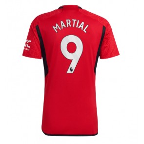 Manchester United Anthony Martial #9 Domácí Dres 2023-24 Krátkým Rukávem