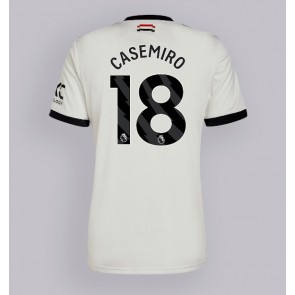 Manchester United Casemiro #18 Alternativní Dres 2024-25 Krátkým Rukávem