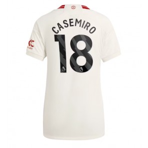 Manchester United Casemiro #18 Alternativní Dres pro Dámy 2023-24 Krátkým Rukávem