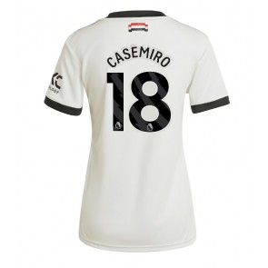 Manchester United Casemiro #18 Alternativní Dres pro Dámy 2024-25 Krátkým Rukávem