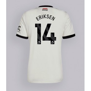 Manchester United Christian Eriksen #14 Alternativní Dres 2024-25 Krátkým Rukávem