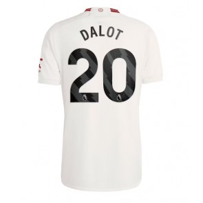 Manchester United Diogo Dalot #20 Alternativní Dres 2023-24 Krátkým Rukávem