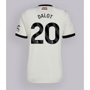 Manchester United Diogo Dalot #20 Alternativní Dres 2024-25 Krátkým Rukávem