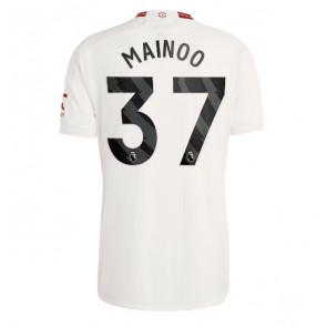 Manchester United Kobbie Mainoo #37 Alternativní Dres 2023-24 Krátkým Rukávem