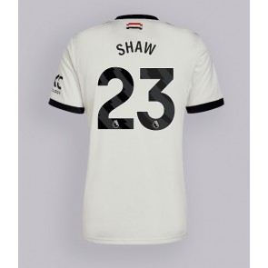 Manchester United Luke Shaw #23 Alternativní Dres 2024-25 Krátkým Rukávem