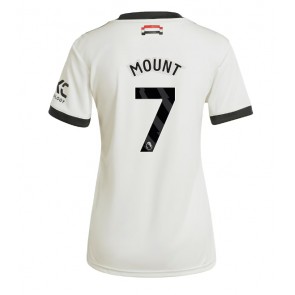 Manchester United Mason Mount #7 Alternativní Dres pro Dámy 2024-25 Krátkým Rukávem